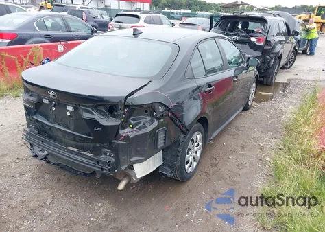 2021 Toyota Corolla Le из США, поврежденный, VIN 5YFEPMAE3MP234129